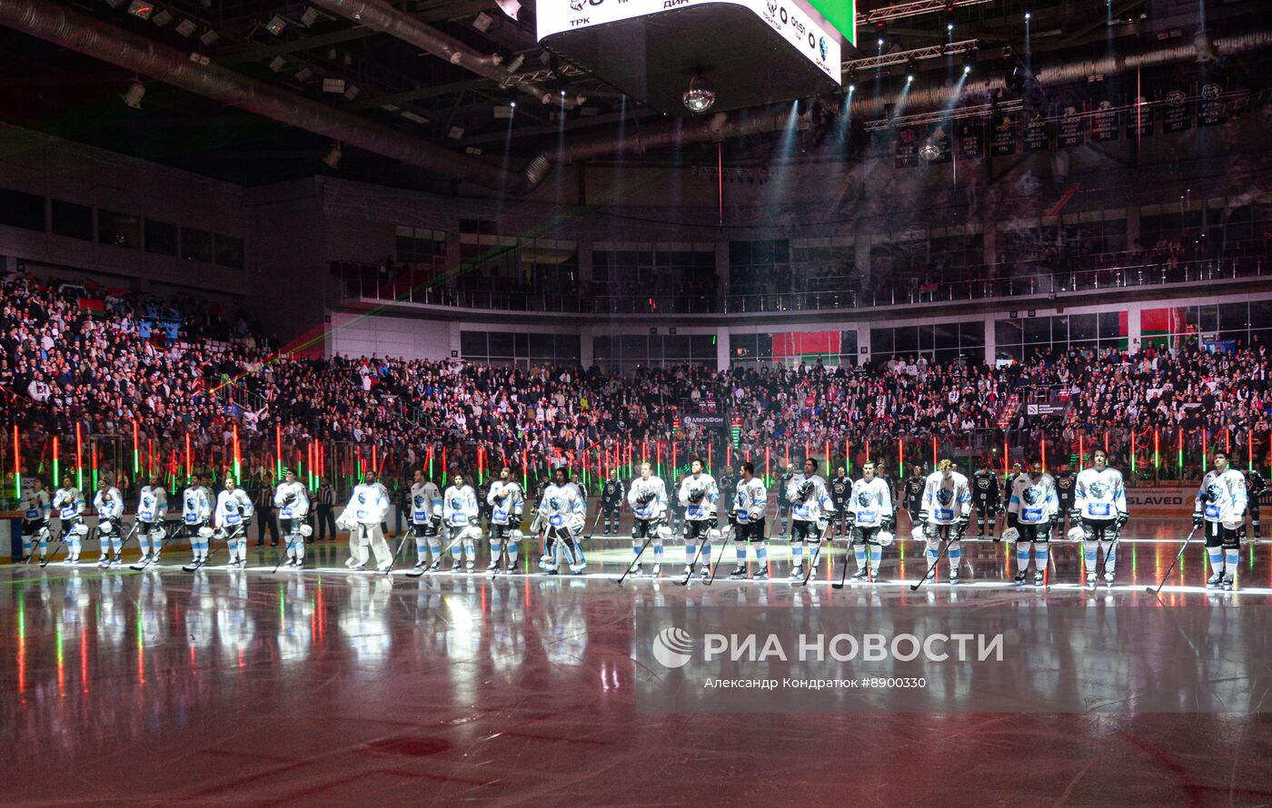 Хоккей. КХЛ. Матч "Трактор" - "Динамо Мн"