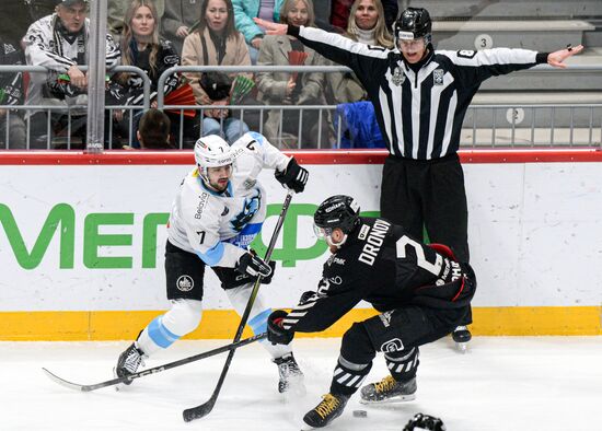 Хоккей. КХЛ. Матч "Трактор" - "Динамо Мн"