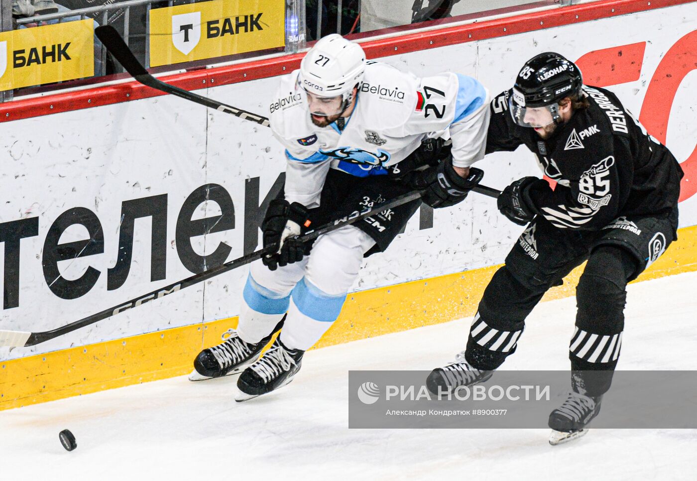 Хоккей. КХЛ. Матч "Трактор" - "Динамо Мн"