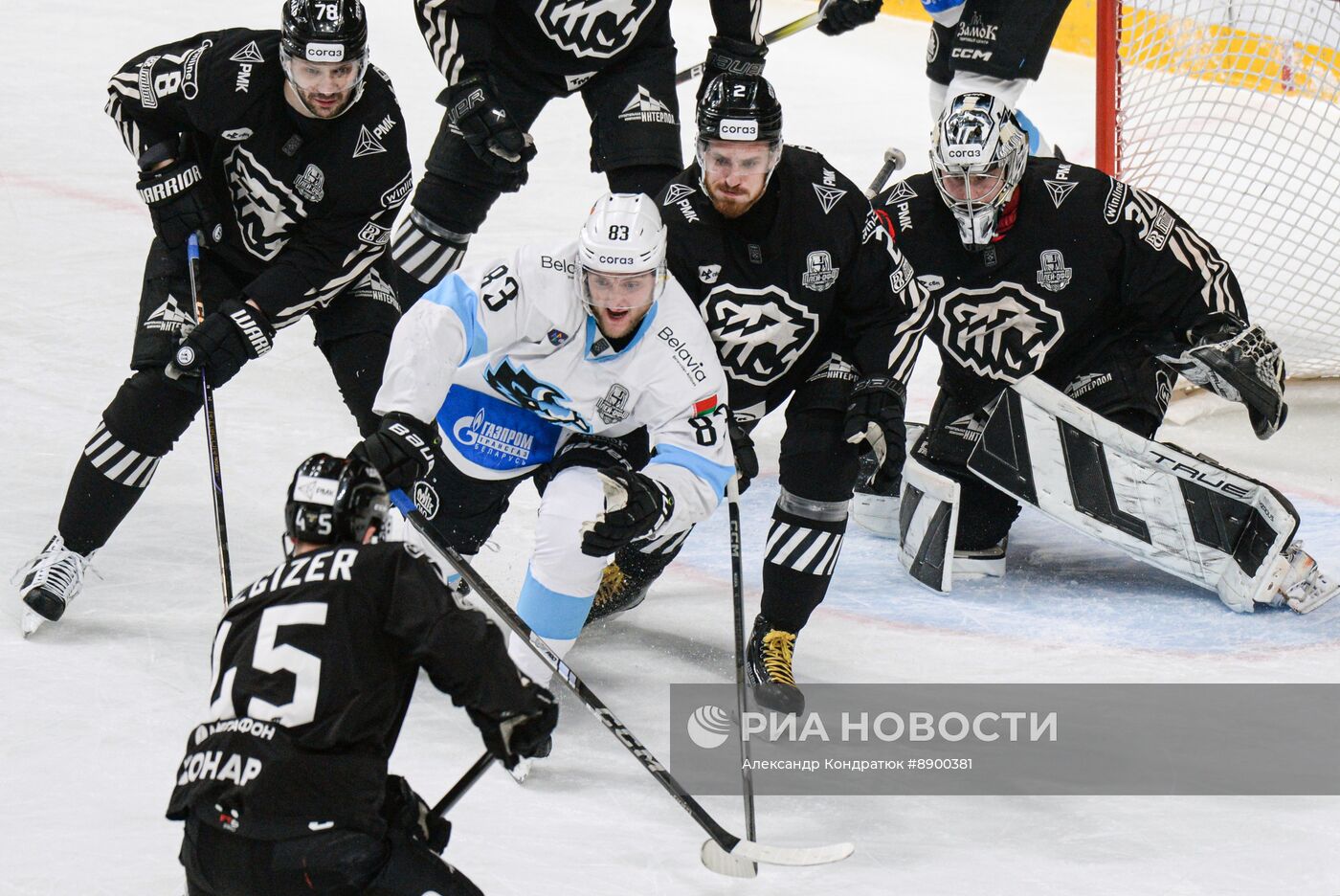 Хоккей. КХЛ. Матч "Трактор" - "Динамо Мн"