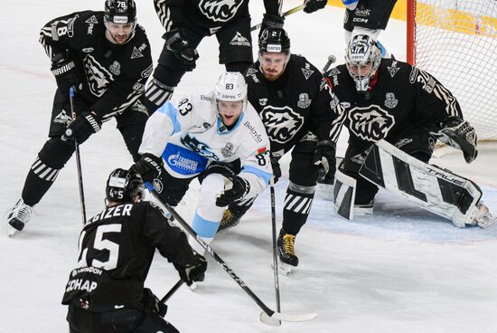 Хоккей. КХЛ. Матч "Трактор" - "Динамо Мн"