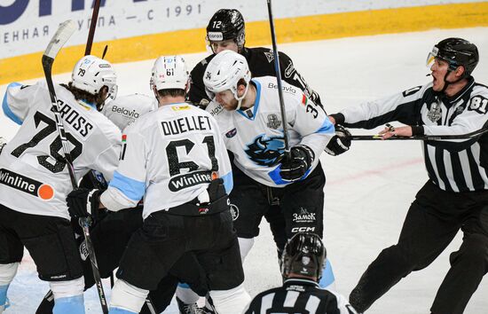 Хоккей. КХЛ. Матч "Трактор" - "Динамо Мн"