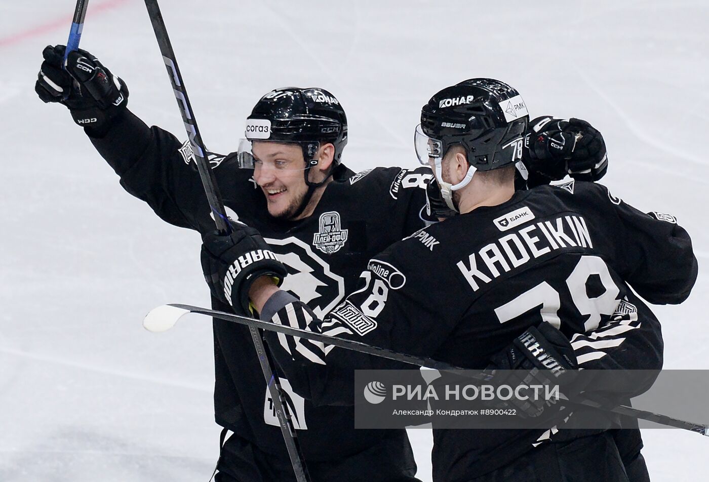 Хоккей. КХЛ. Матч "Трактор" - "Динамо Мн"