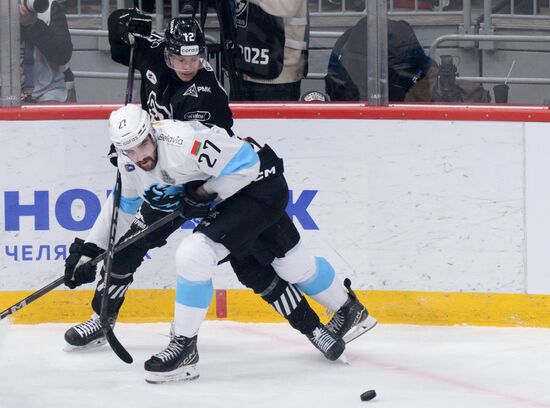 Хоккей. КХЛ. Матч "Трактор" - "Динамо Мн"