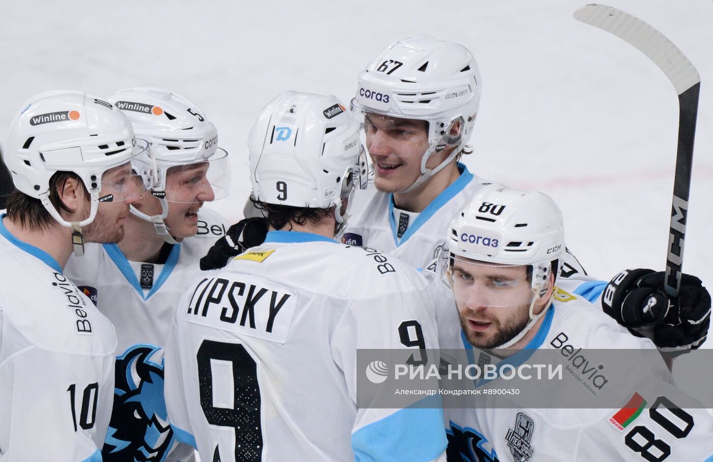 Хоккей. КХЛ. Матч "Трактор" - "Динамо Мн"