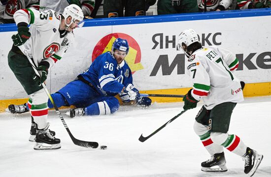 Хоккей. КХЛ. Матч "Динамо М" - "Ак Барс"