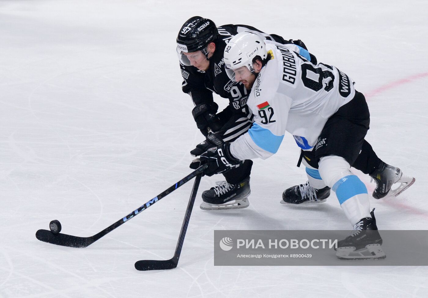 Хоккей. КХЛ. Матч "Трактор" - "Динамо Мн"