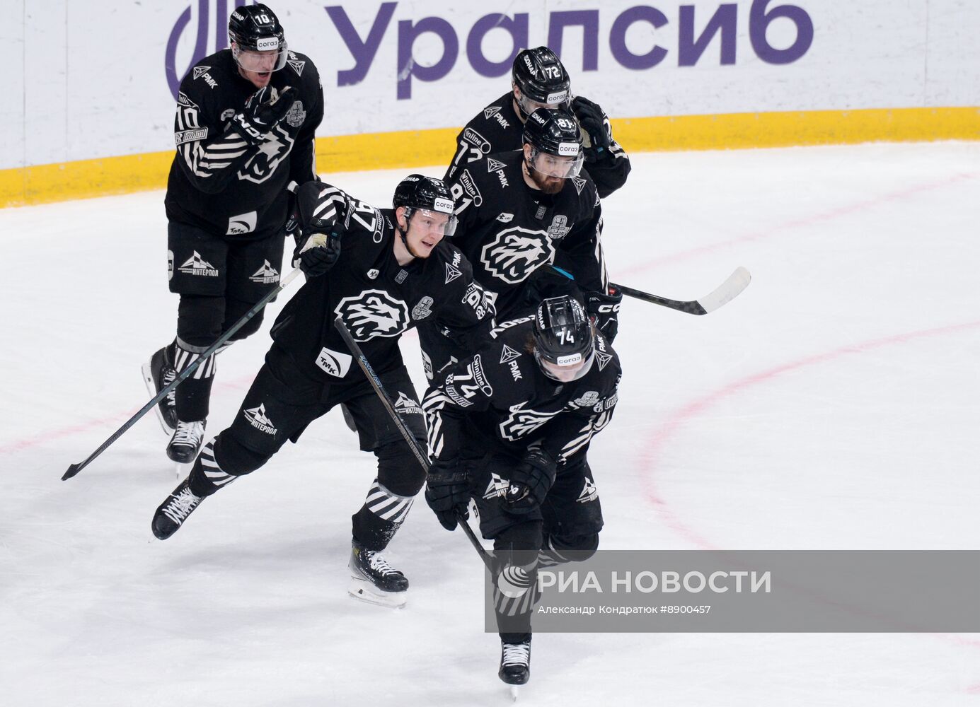 Хоккей. КХЛ. Матч "Трактор" - "Динамо Мн"