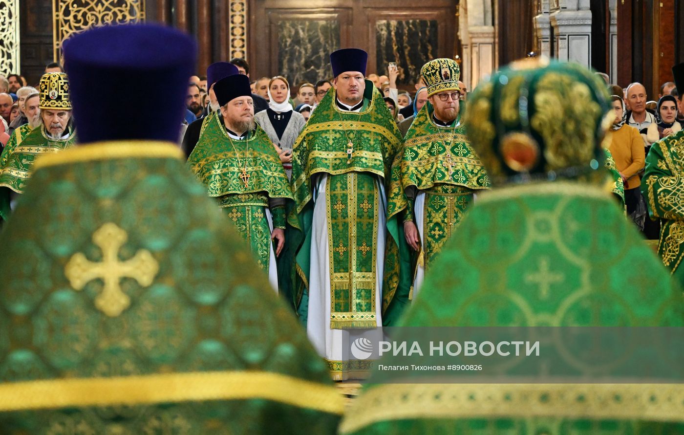 Празднование Вербного воскресенья