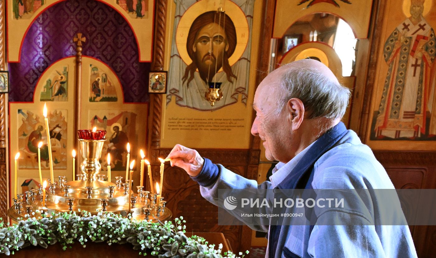 Празднование Вербного воскресенья