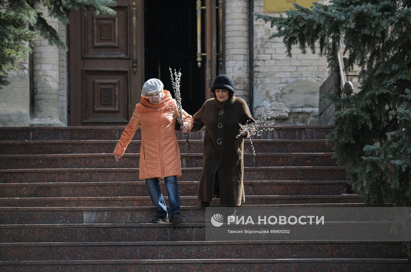 Празднование Вербного воскресенья