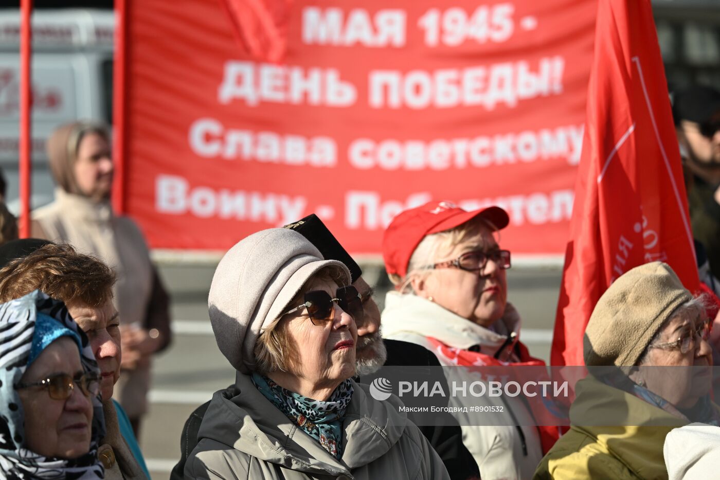 В Казани прошел антифашистский марш-эстафета "Наша Великая Победа"