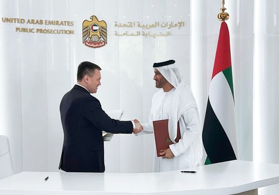 Рабочий визит генпрокурора России И. Краснова в Абу-Даби