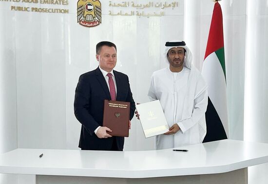 Рабочий визит генпрокурора России И. Краснова в Абу-Даби