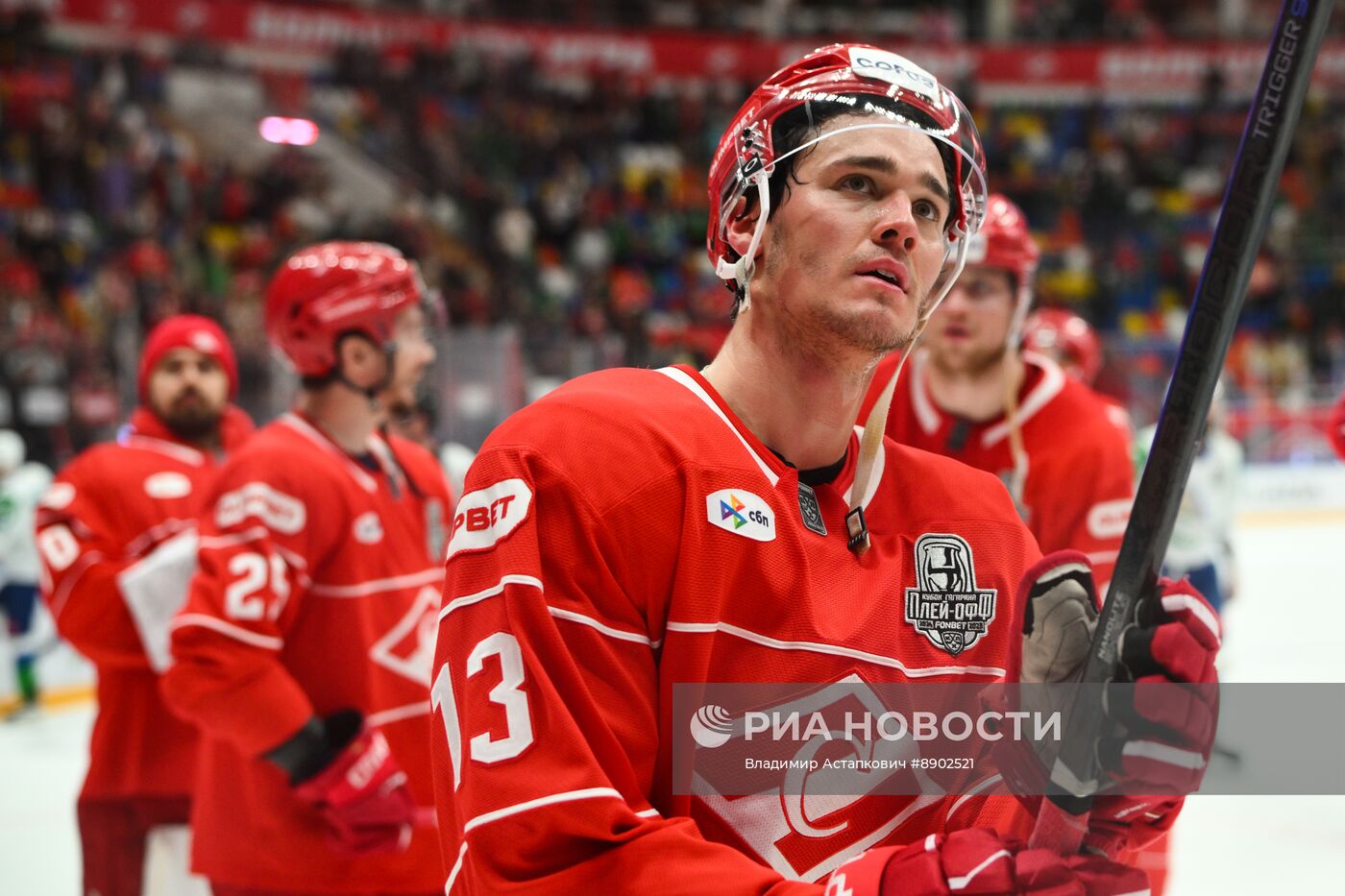 Хоккей. КХЛ. Матч "Спартак" - "Салават Юлаев"