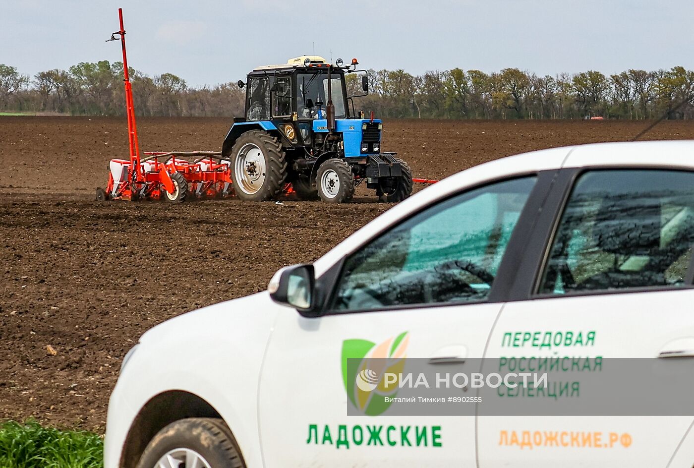 Посевные работы в Краснодарском крае