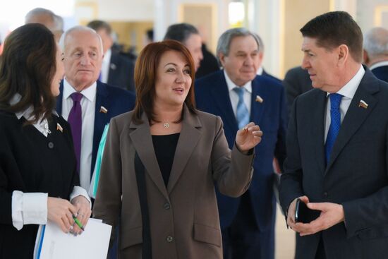 "Правительственный час" в Совете Федерации