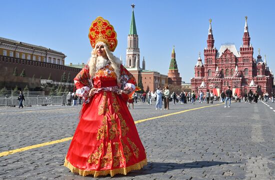 Весна в Москве