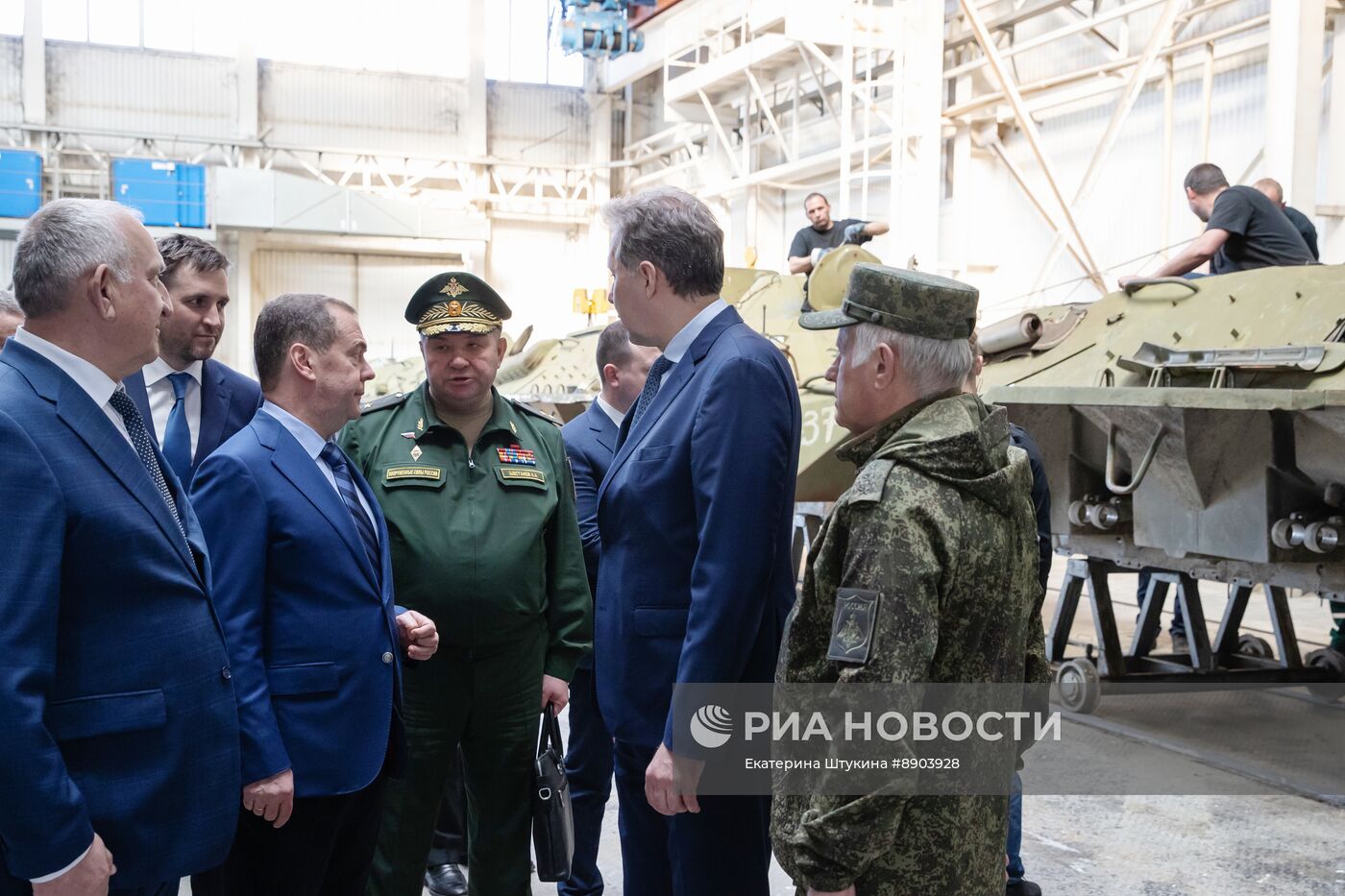 Рабочая поездка зампреда Совбеза Д. Медведева в ЮФО