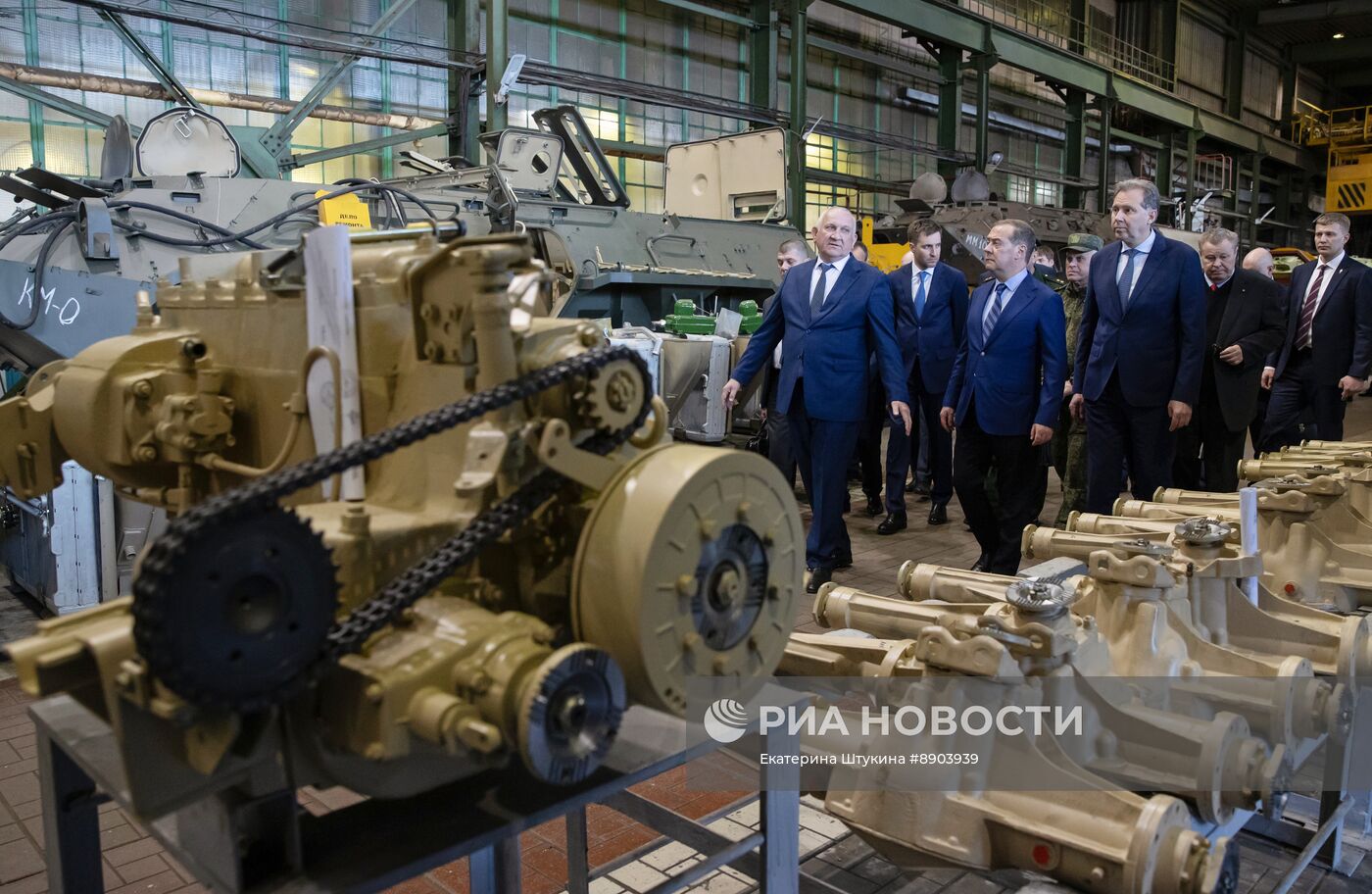Рабочая поездка зампреда Совбеза Д. Медведева в ЮФО
