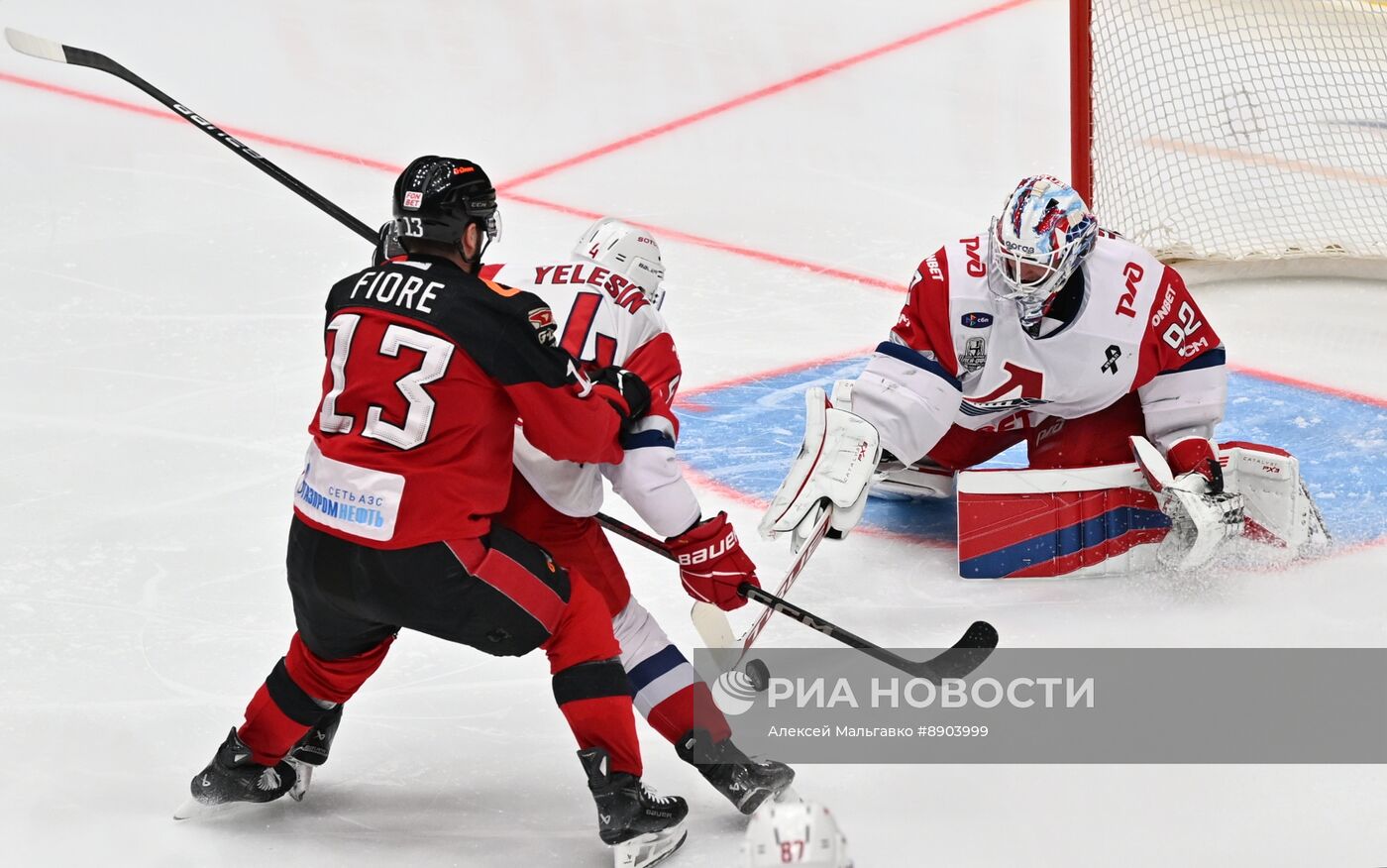 Хоккей. КХЛ. Матч "Авангард" - "Локомотив"