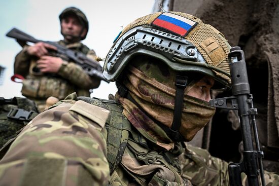 Штурмовики 155-й бригады морской пехоты Тихоокеанского флота РФ 