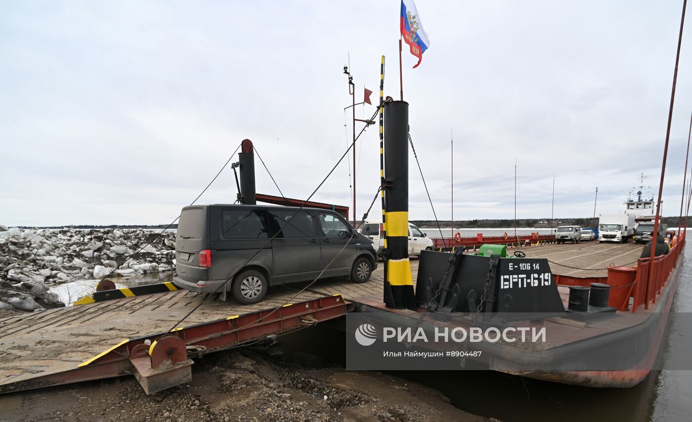 Открытие речной навигации на Енисее