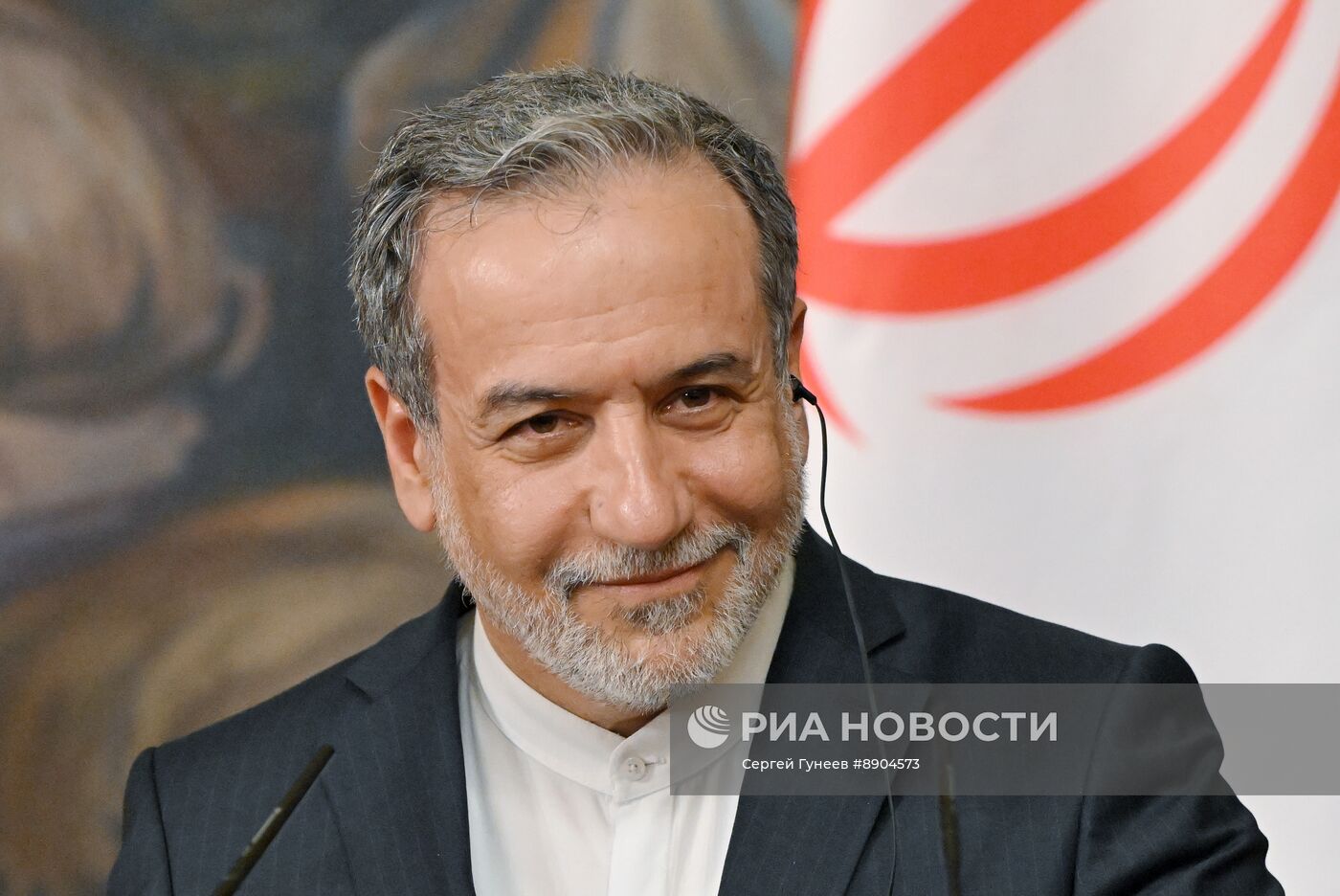 Встреча глав МИД РФ и Ирана С. Лаврова и А. Аракчи