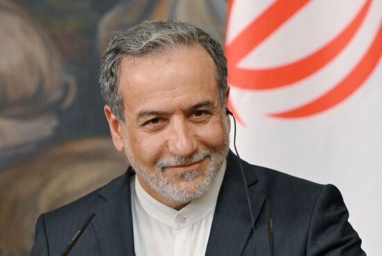 Встреча глав МИД РФ и Ирана С. Лаврова и А. Аракчи