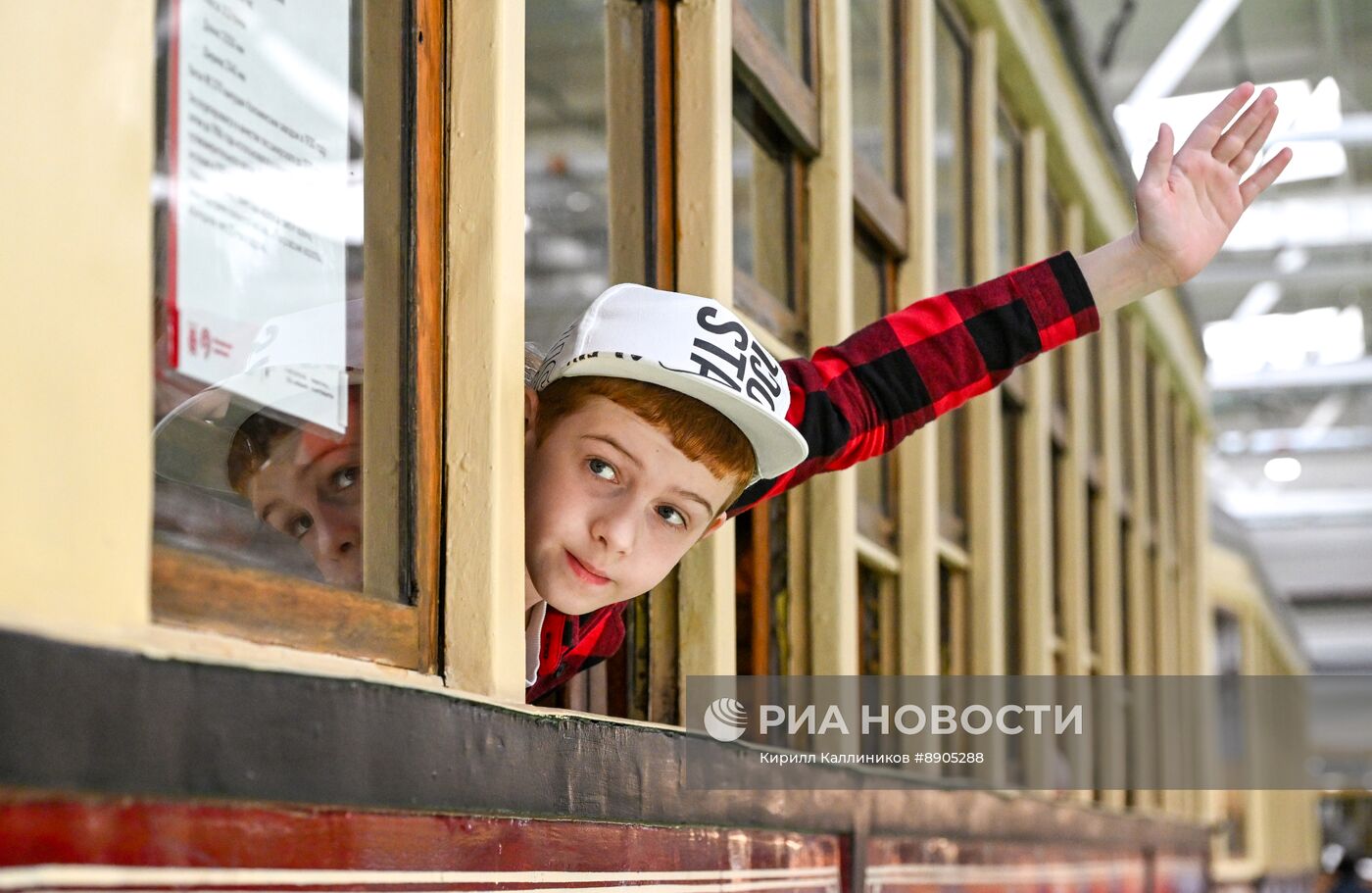 Парад трамваев в Москве