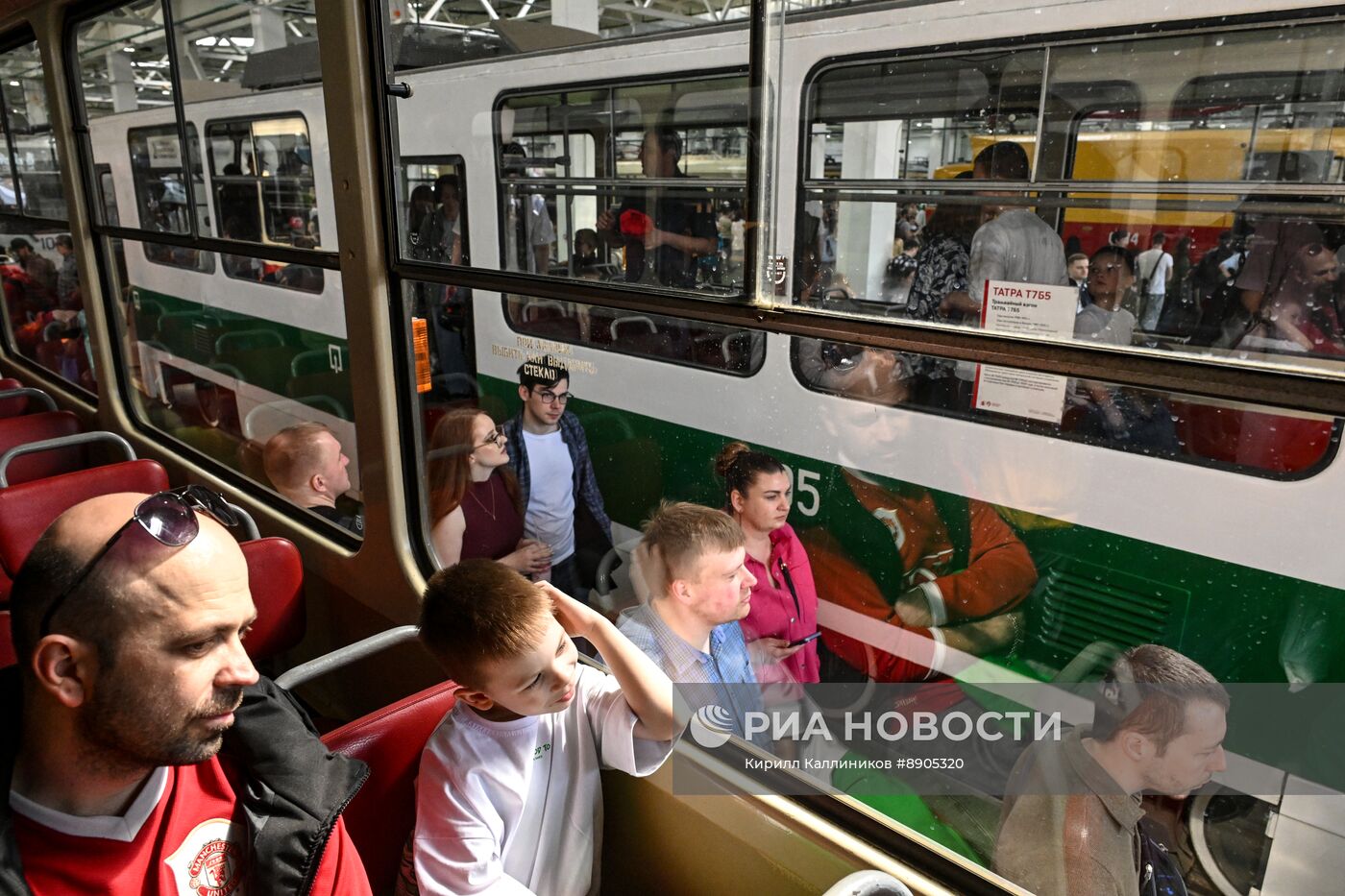 Парад трамваев в Москве 