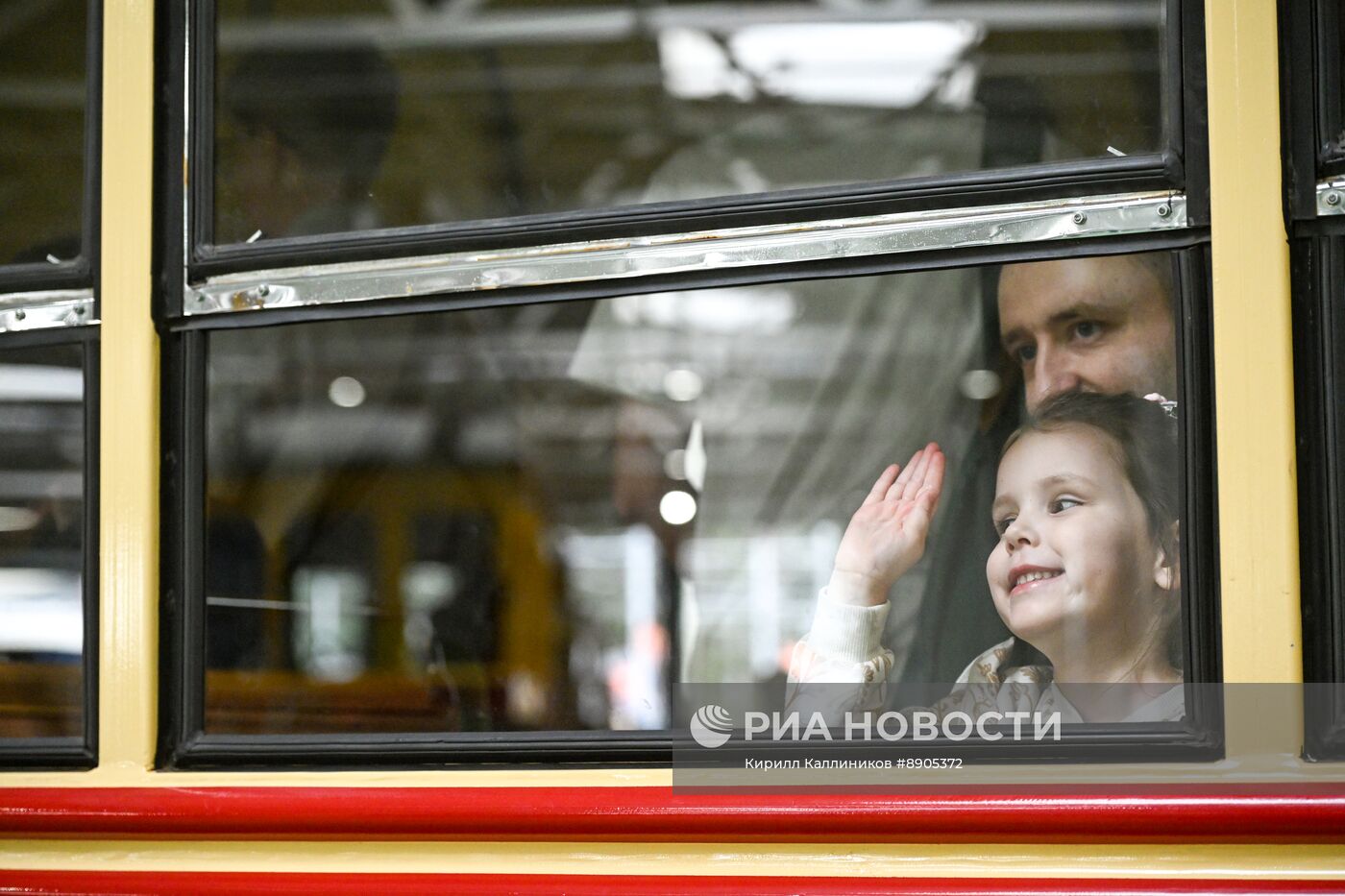 Парад трамваев в Москве 