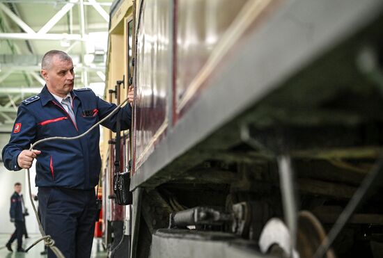 Парад трамваев в Москве 