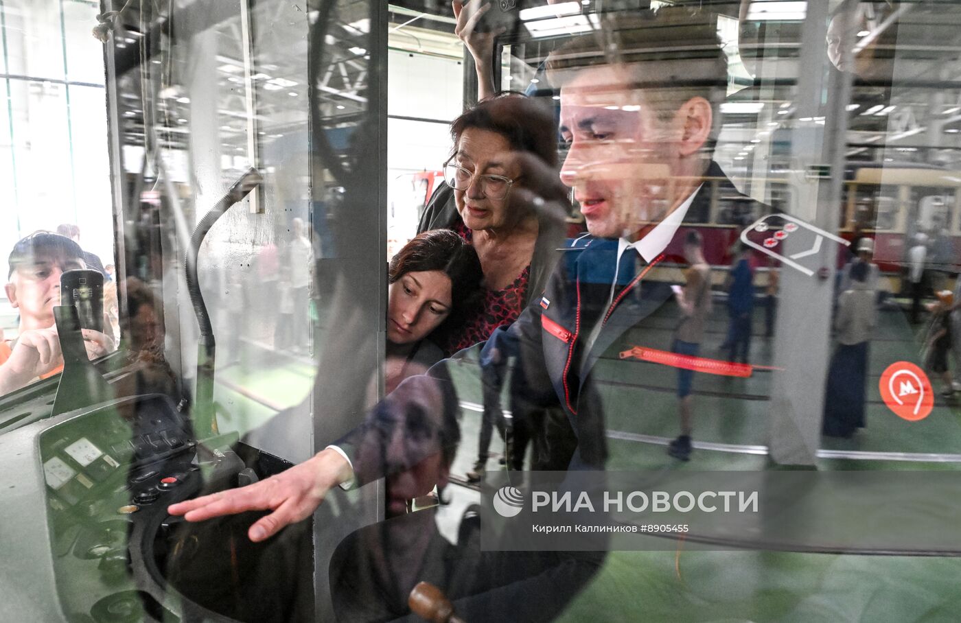 Парад трамваев в Москве 