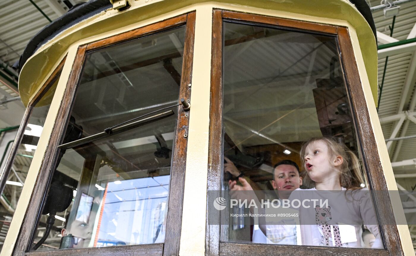 Парад трамваев в Москве 