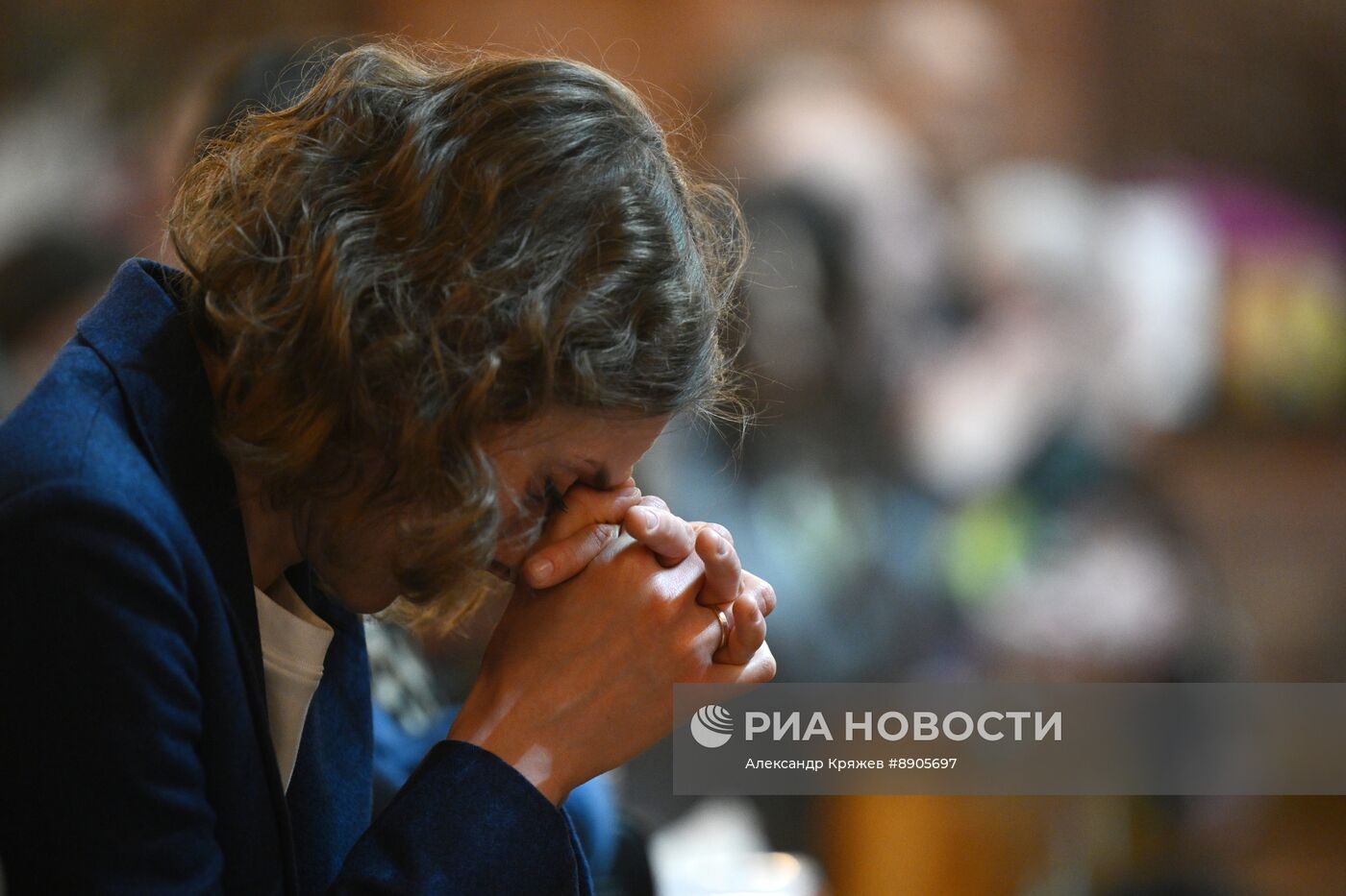 Празднование католической Пасхи в России