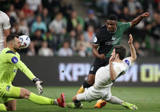 Футбол. РПЛ. Матч "Краснодар" - "Ахмат"