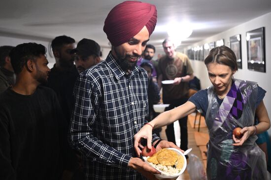 Благотворительные обеды Индийского национального культурного центра "Сита"