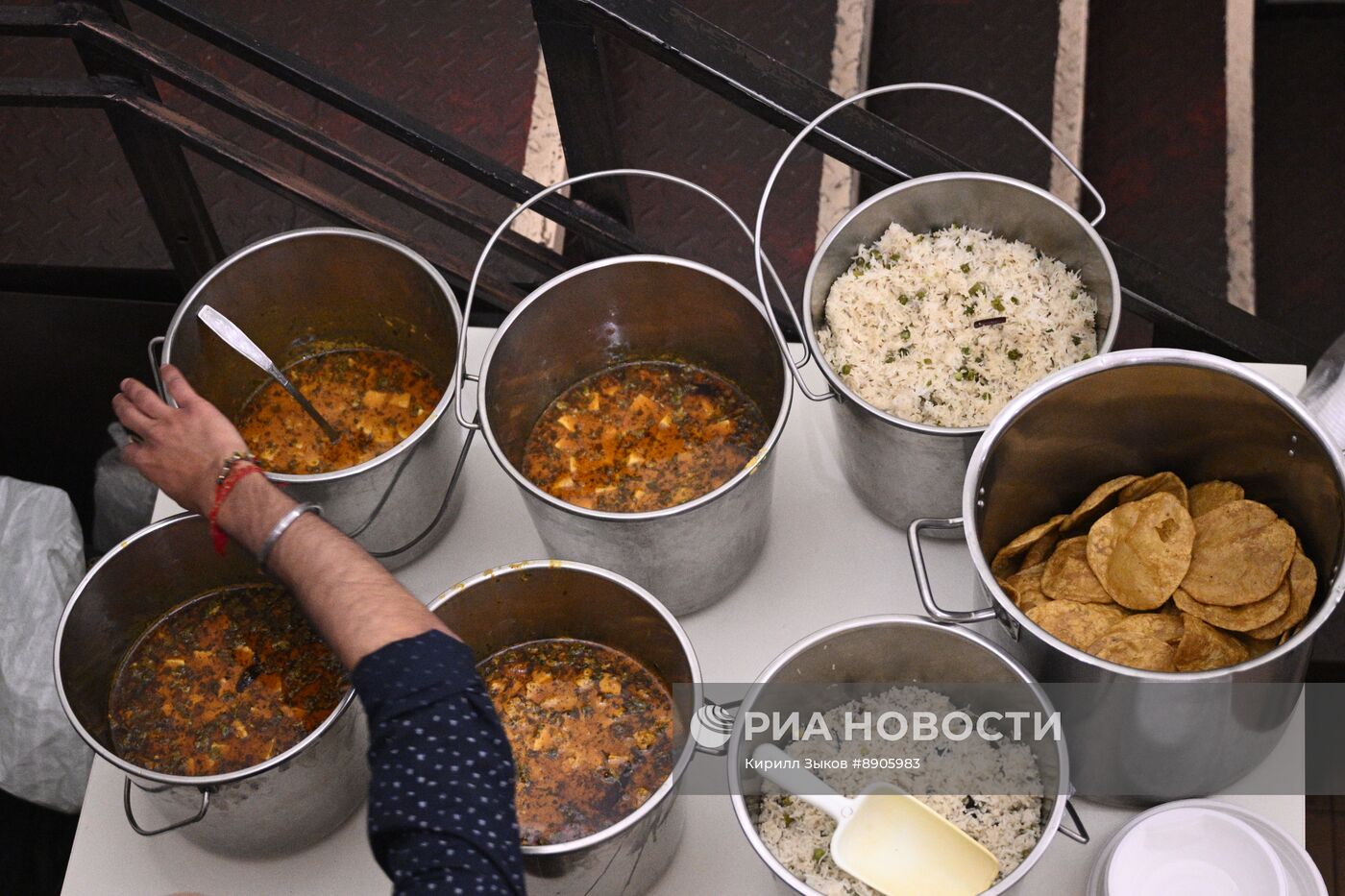 Благотворительные обеды Индийского национального культурного центра "Сита"