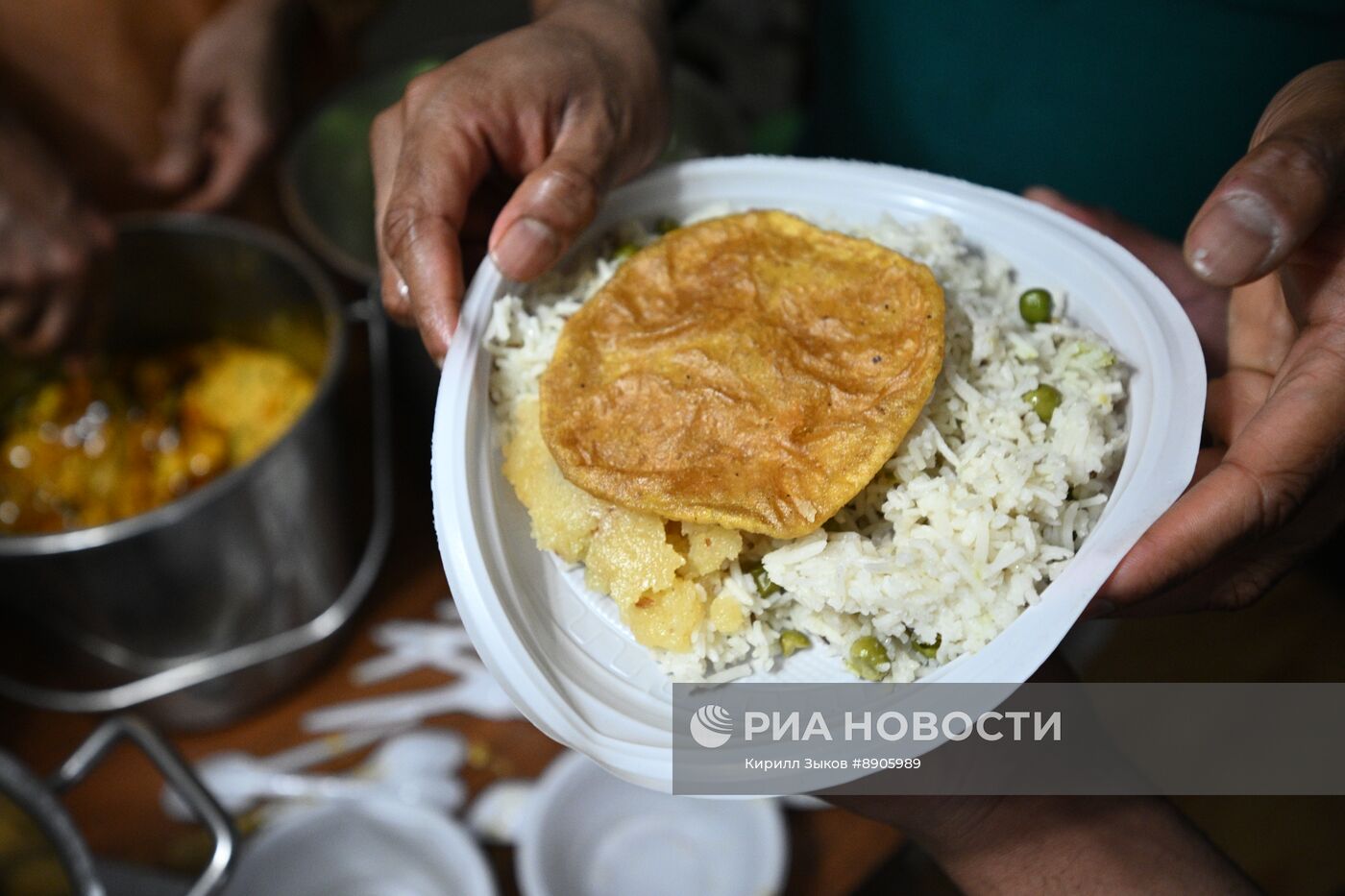 Благотворительные обеды Индийского национального культурного центра "Сита"