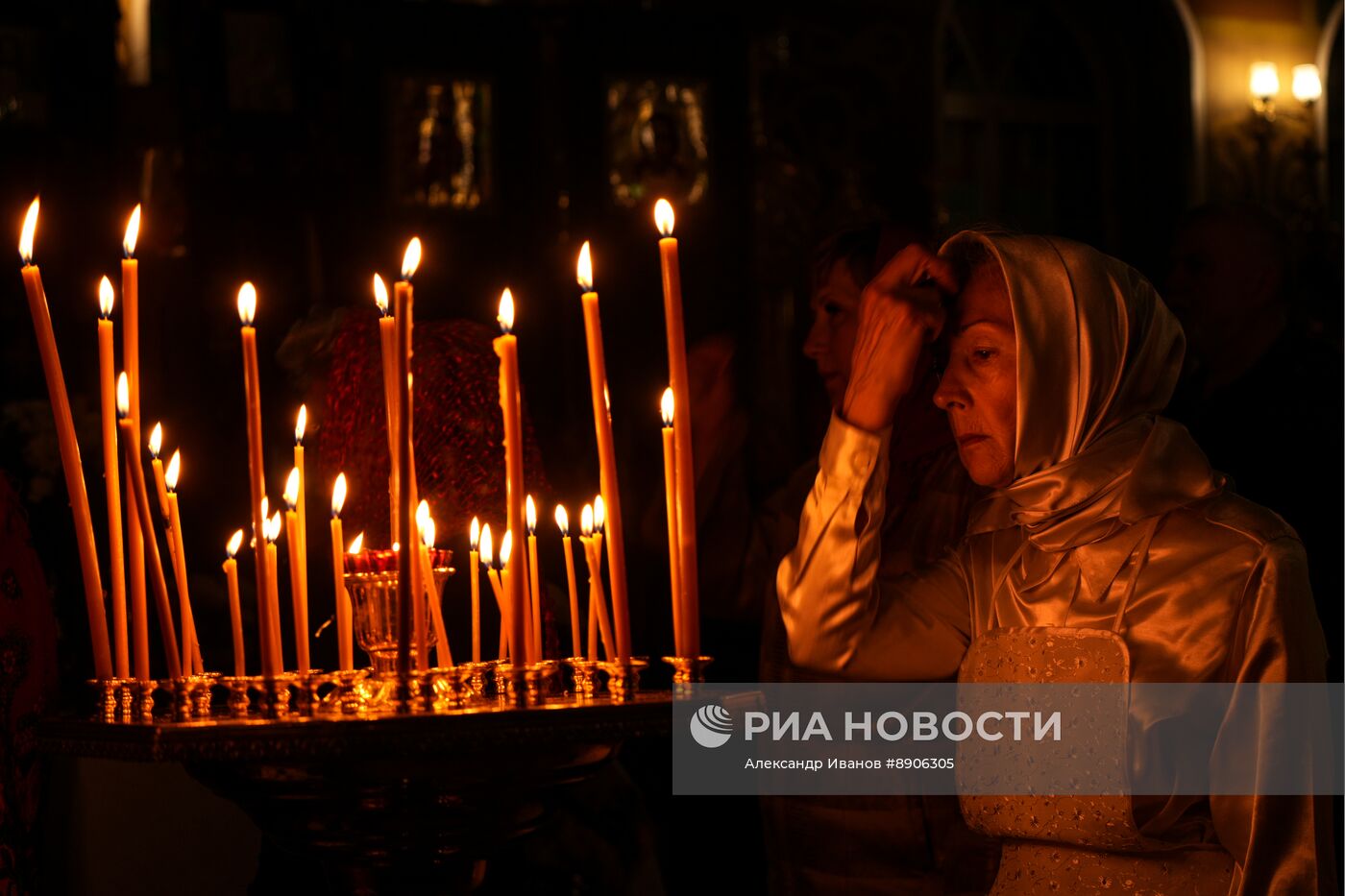 Пасхальное богослужение в Мариуполе