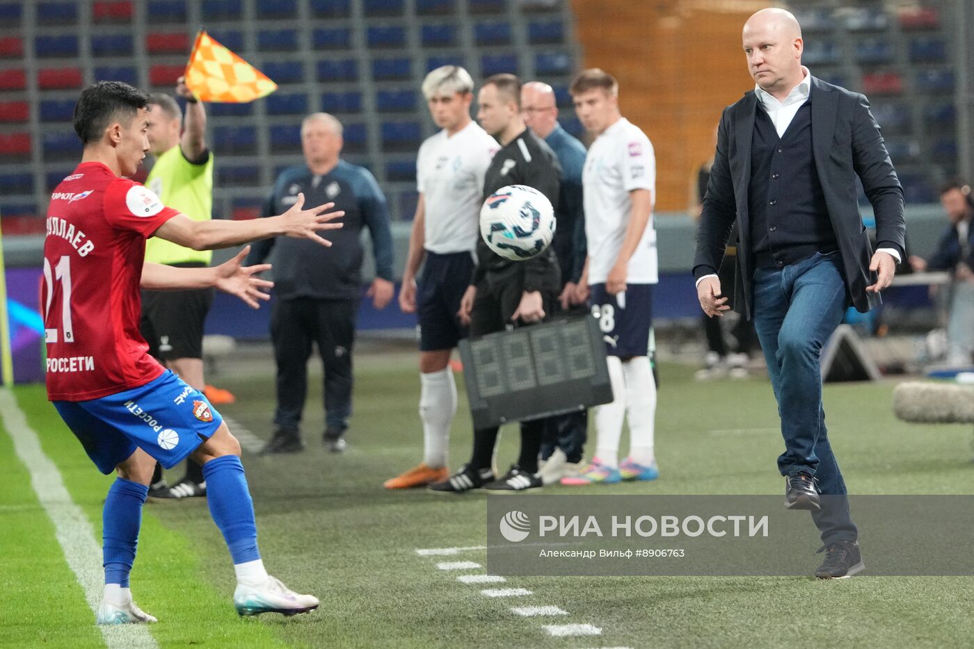 Футбол. РПЛ. Матч ЦСКА - "Крылья Советов"