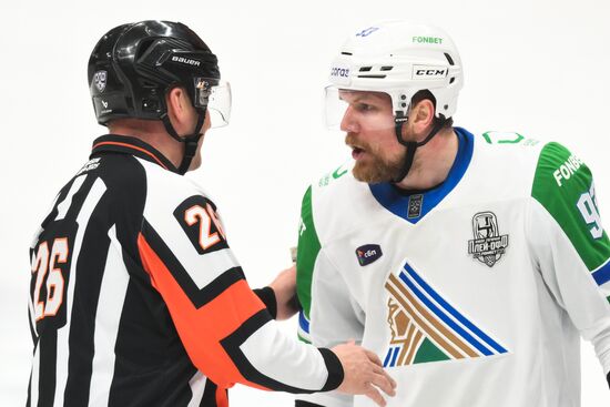 Хоккей. КХЛ. Матч "Спартак" - "Салават Юлаев"