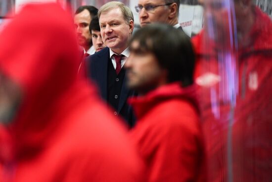 Хоккей. КХЛ. Матч "Спартак" - "Салават Юлаев"