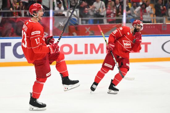 Хоккей. КХЛ. Матч "Спартак" - "Салават Юлаев"