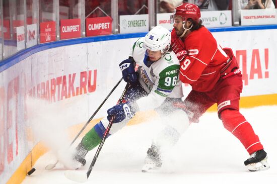 Хоккей. КХЛ. Матч "Спартак" - "Салават Юлаев"