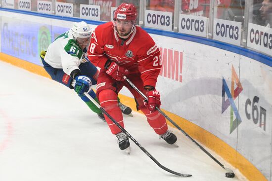 Хоккей. КХЛ. Матч "Спартак" - "Салават Юлаев"