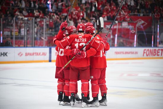 Хоккей. КХЛ. Матч "Спартак" - "Салават Юлаев"