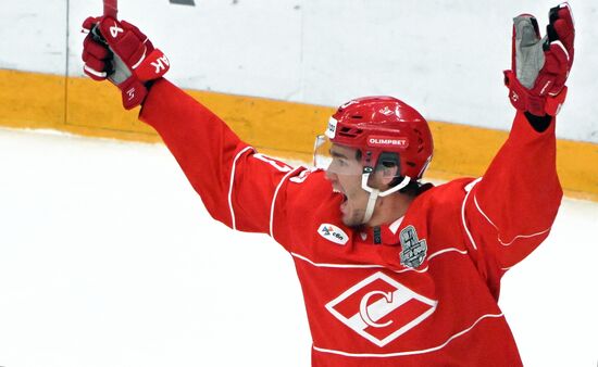 Хоккей. КХЛ. Матч "Спартак" - "Салават Юлаев"