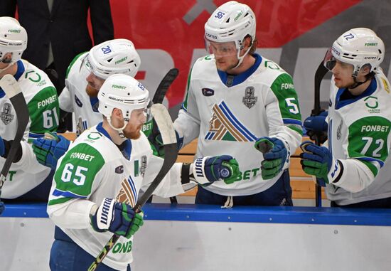 Хоккей. КХЛ. Матч "Спартак" - "Салават Юлаев"